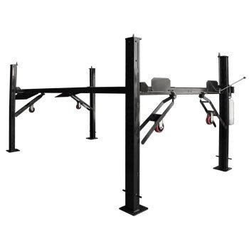 PSE4P-CSPXLT193 - 10,000 LB. 4 Post Portable Car Parking Lift - Pro-Series Equipment
