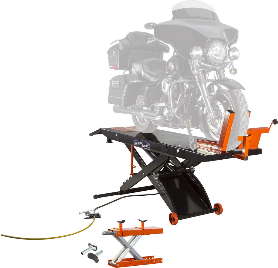 PSEML-24 1,500 Lb Motorcycle Lift available in 48" and 72" - Pro-Series Equipment
