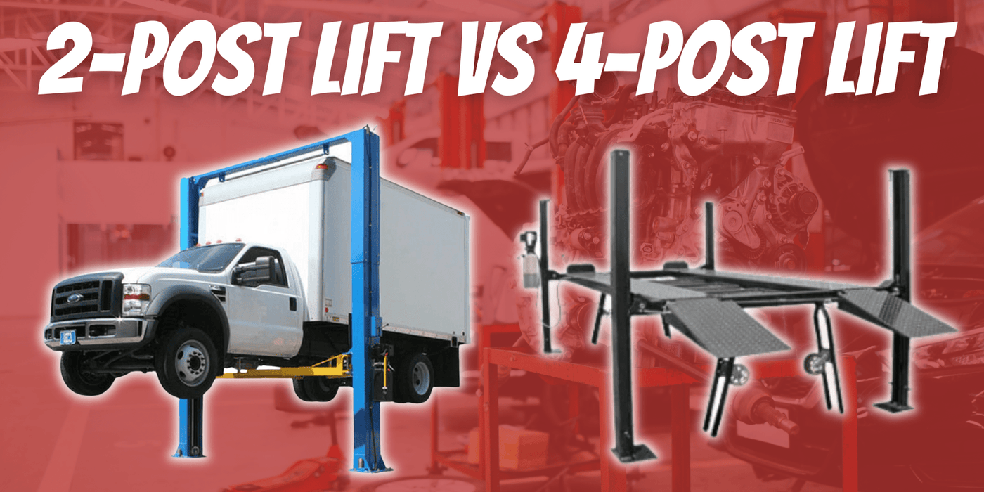 4 Post Car Lifts vs 2 Post Car Lifts – Which Is Best for Your Garage? - Pro-Series Equipment