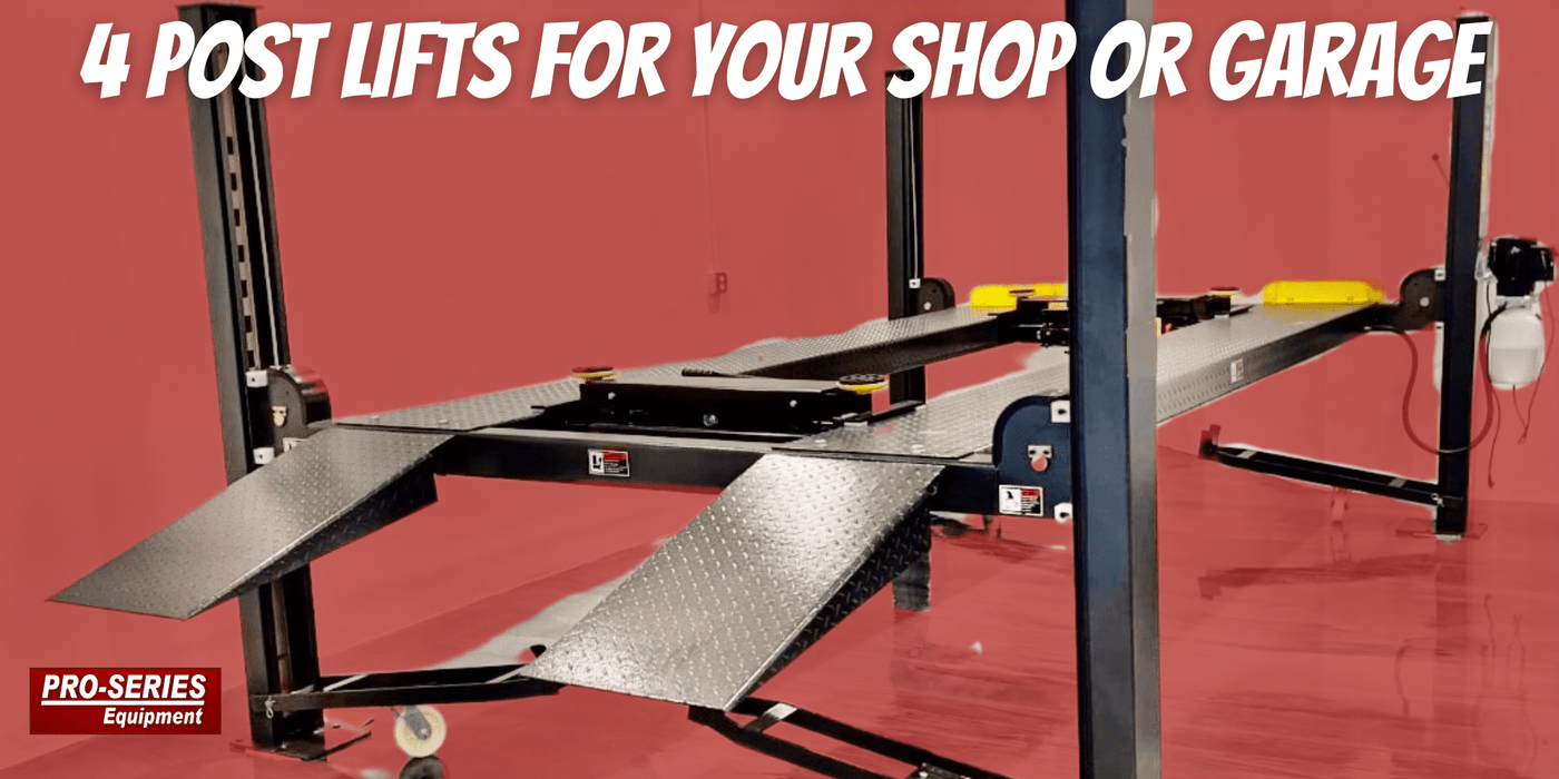 The Best 4 Post Car Lifts on the Market: Elevate Your Garage Game with a 4-Post Portable Car Lift. - Pro-Series Equipment