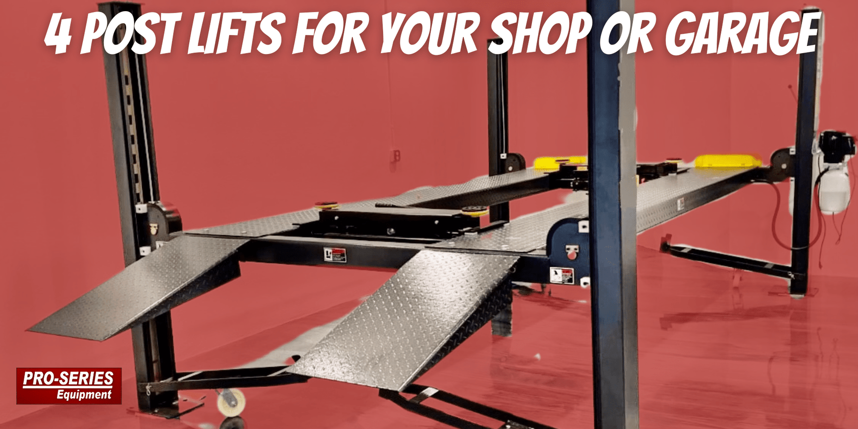 The Best 4 Post Car Lifts on the Market: Elevate Your Garage Game with a 4-Post Portable Car Lift. - Pro-Series Equipment